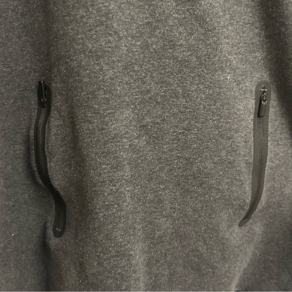 Athleta Charcoal Gray Scoop Neck Hoodie, Size S - Picture 6 of 9